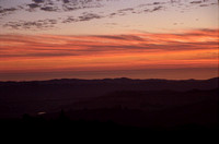 Sunset, northern California
